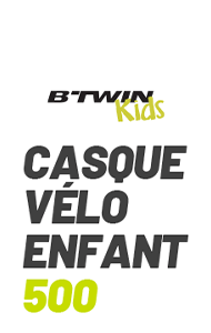B'twin Kids / Casque vélo enfant 500