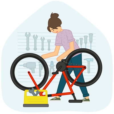 réparer son vélo entretien vélo