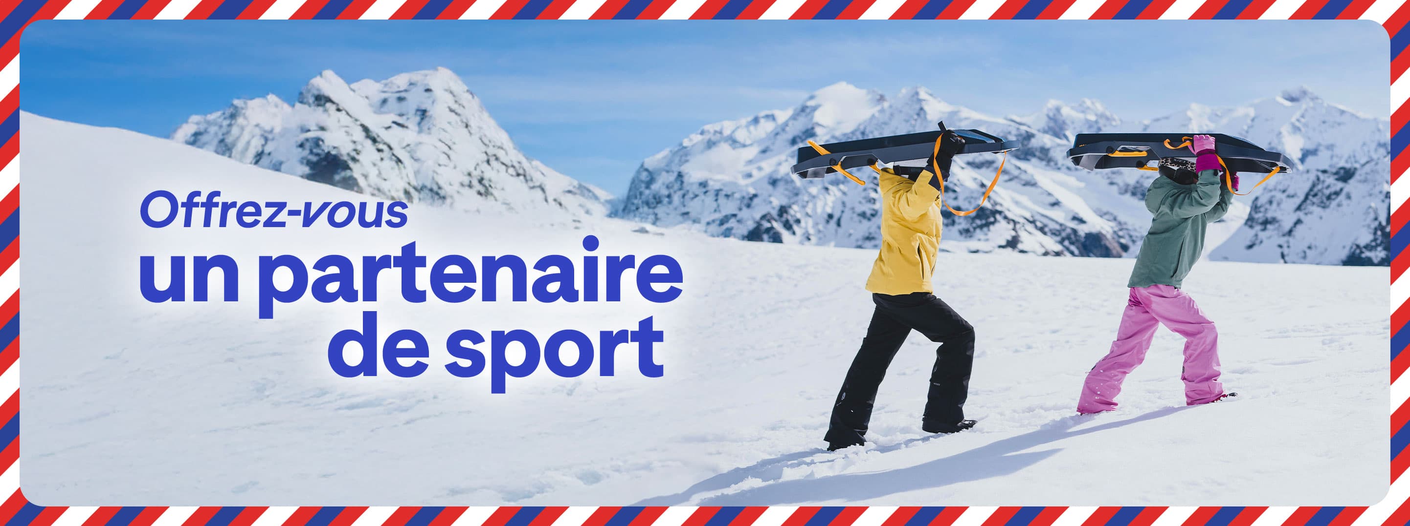 Offrez-vous un partenaire de sport