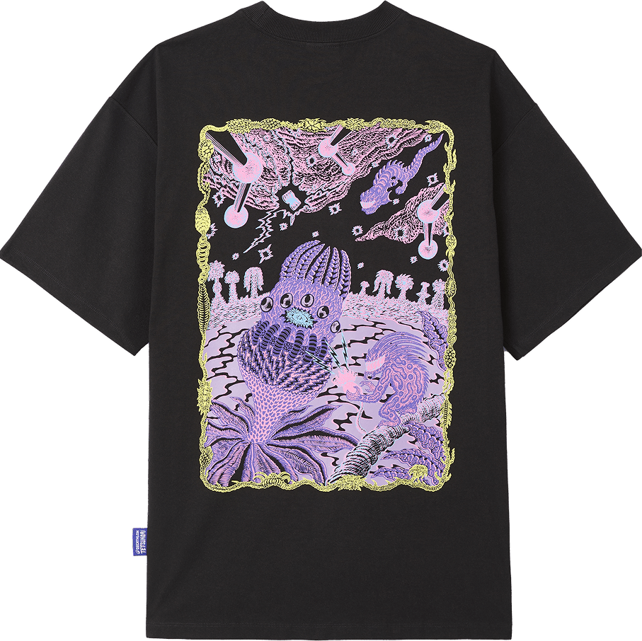 T-shirt mixte noir