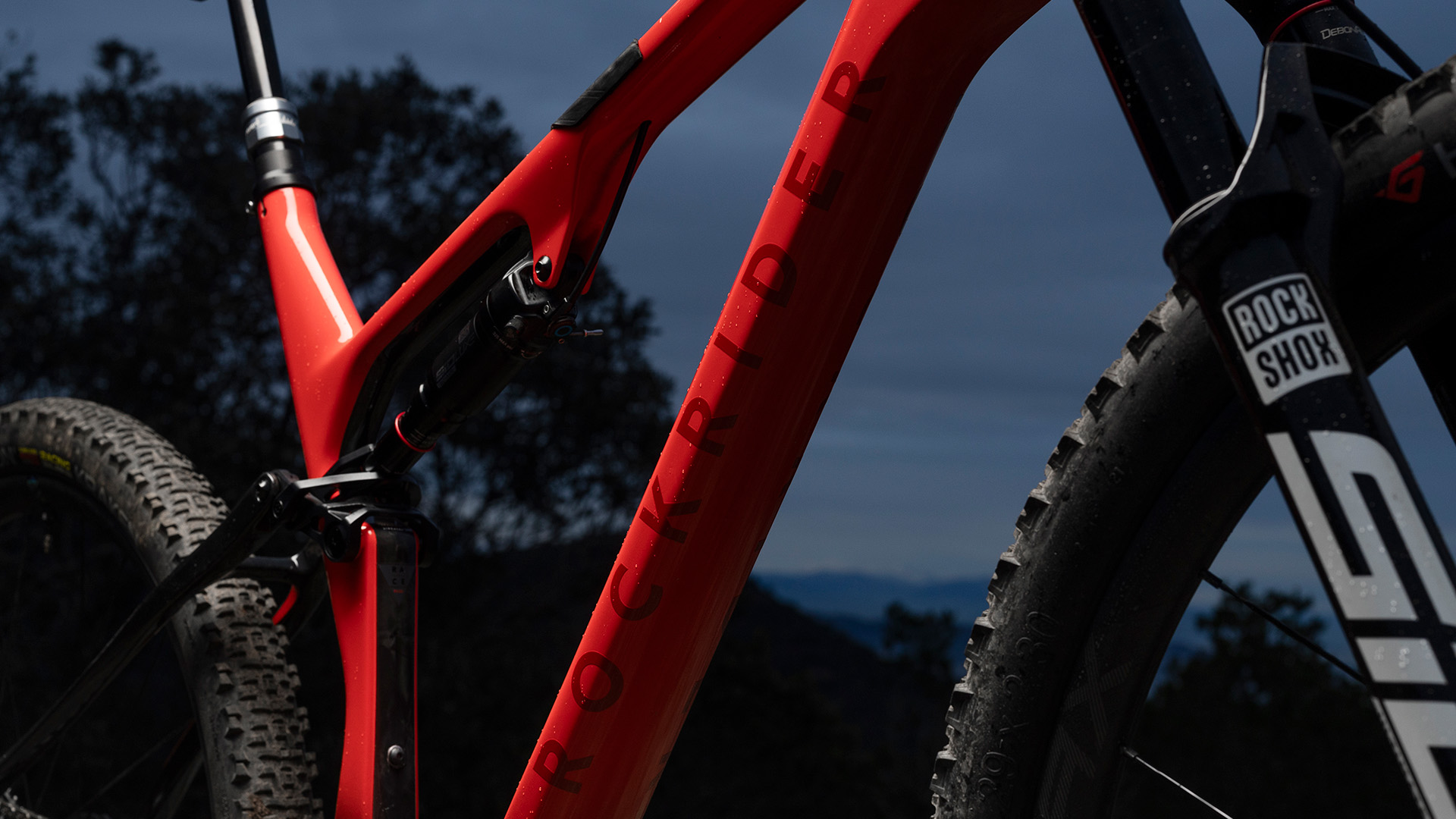 Vélo VTT Cross country Cadre Carbone - Rockrider Race 940S