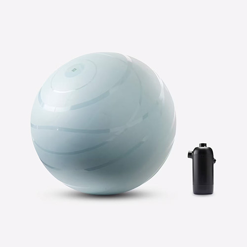 Gym Ball avec pompe incluse gonflage et dégonflage rapide taille 2 / 65 cm
